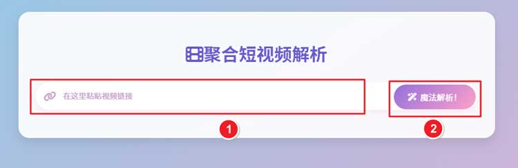 图片[2]-短视频无水印下载工具，支持抖音、快手、小红书、B站等可以复制链接平台，亲测好用-海豚项目网