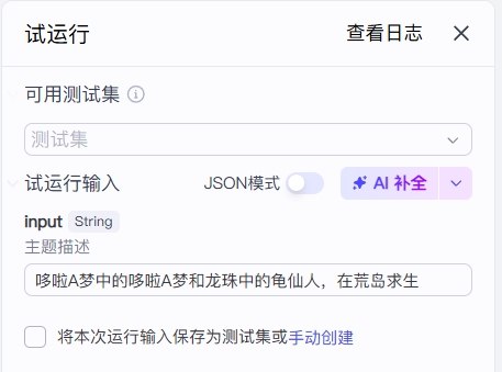 图片[1]-【扣子工作流】热门赛道丨动漫人物穿越联动-海豚项目网