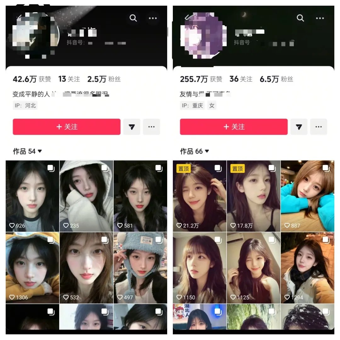 图片[1]-抖音美女图文涨粉玩法，3步搞定原创-海豚项目网